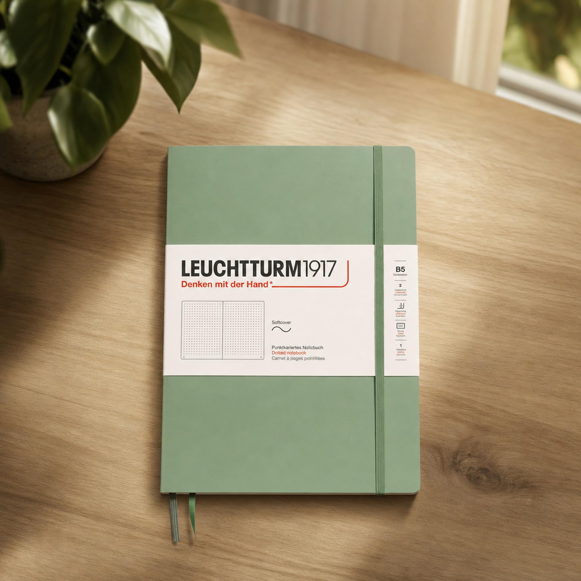 LEUCHTTURM1917 ノート 2冊セット Fresh Green Amazon.com : LEUCHTTURM1917 - Notebook Softcover Composition B5